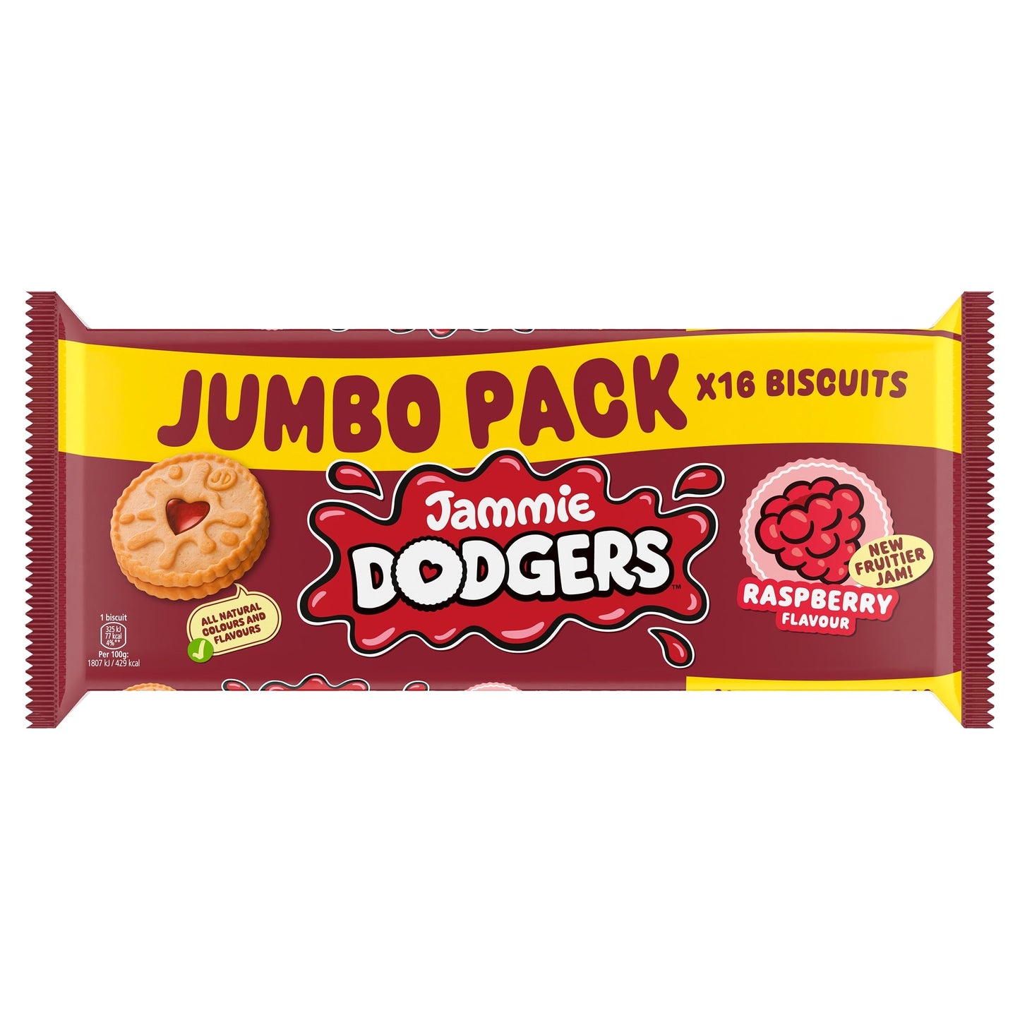 Jammie Dodgers Raspberry Biscuits Twin Pack 280 g