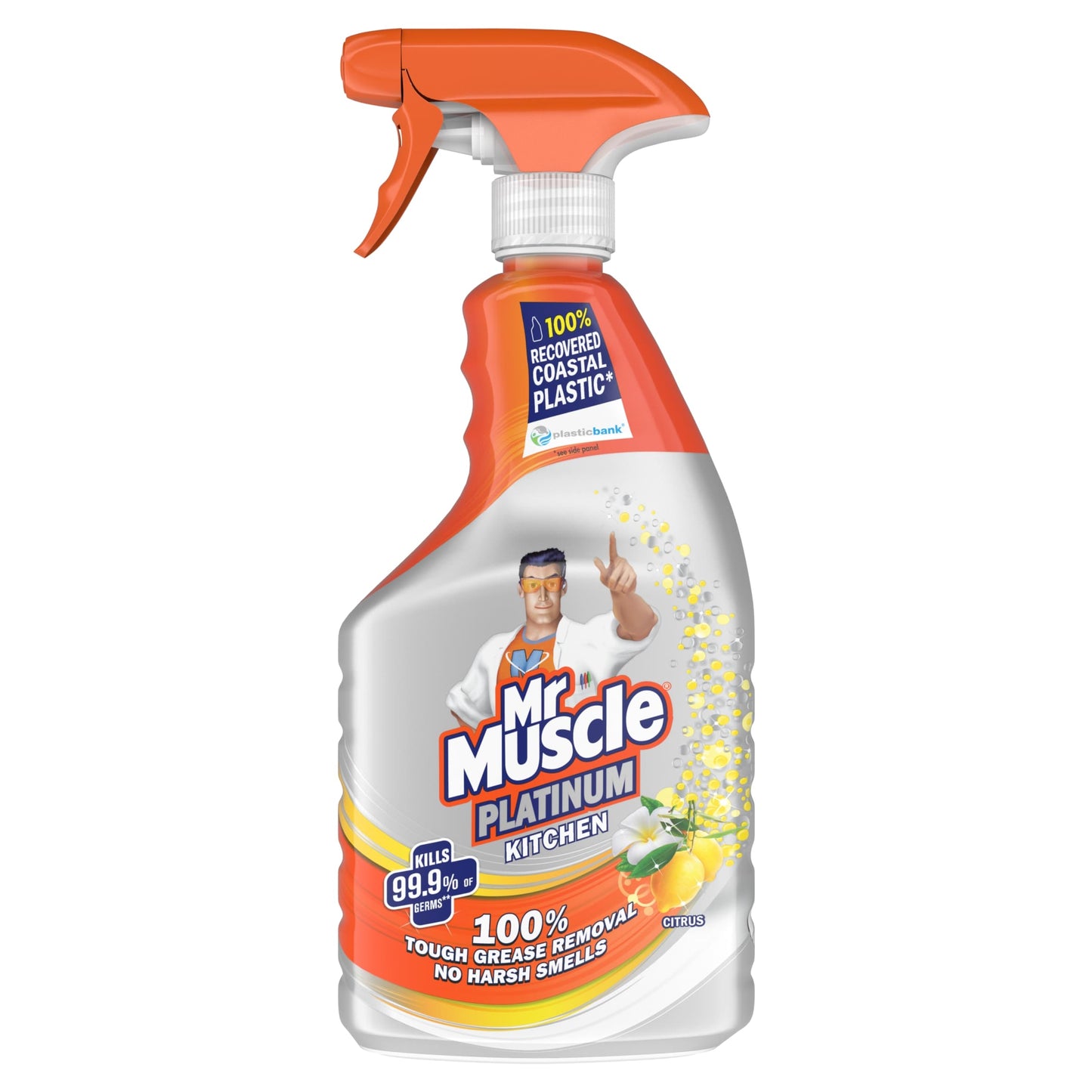 Mr Muscle Platinum Kitchen Citrus 750 ml