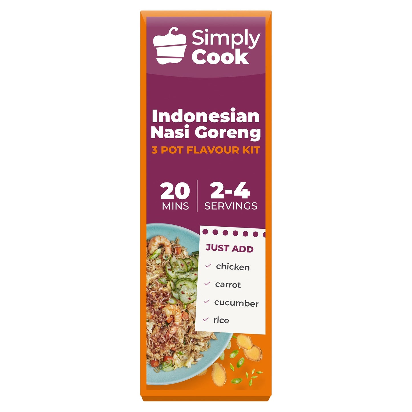 Simply Cook Nasi Goreng Recipe Kit 71 g