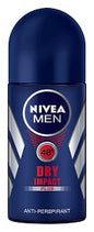 Nivea Anti-Perspirant Deodorant Roll On Men Dry Impact 50 ml