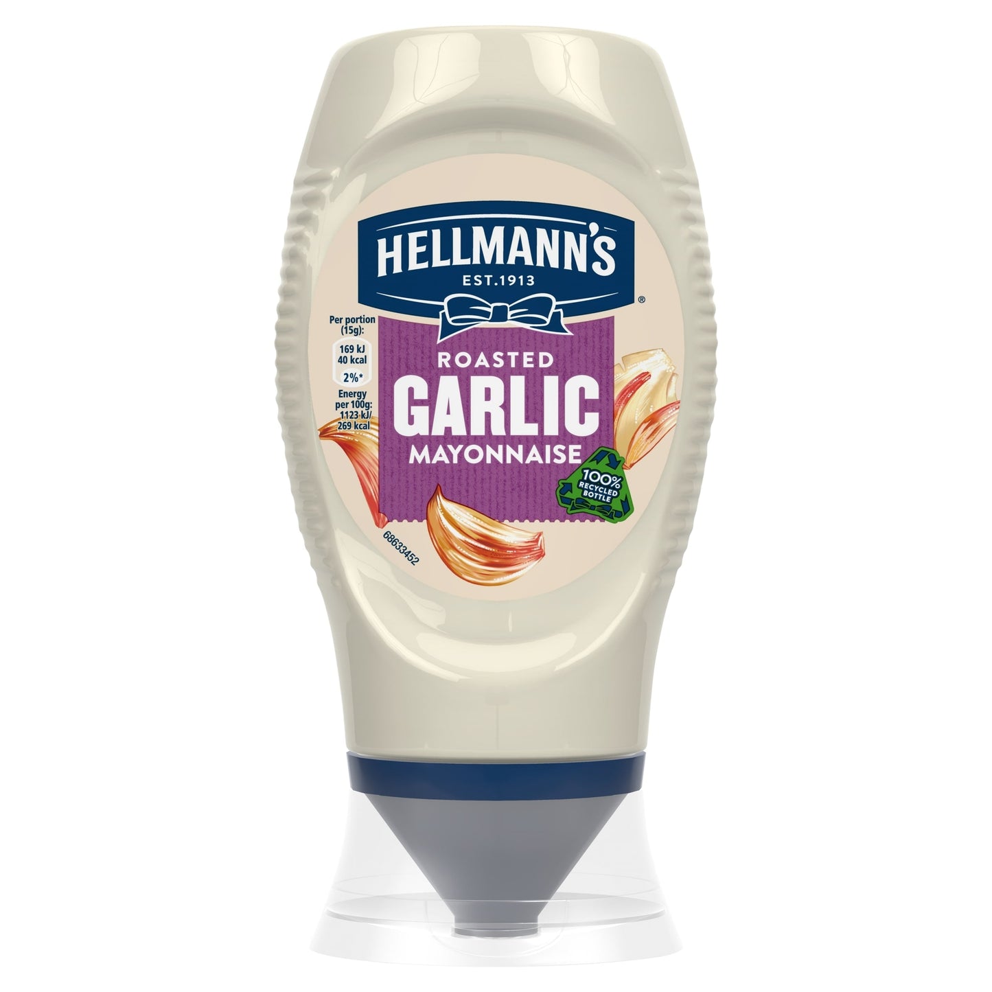 Hellmann's Garlic Squeezy Mayonnaise 250 ml