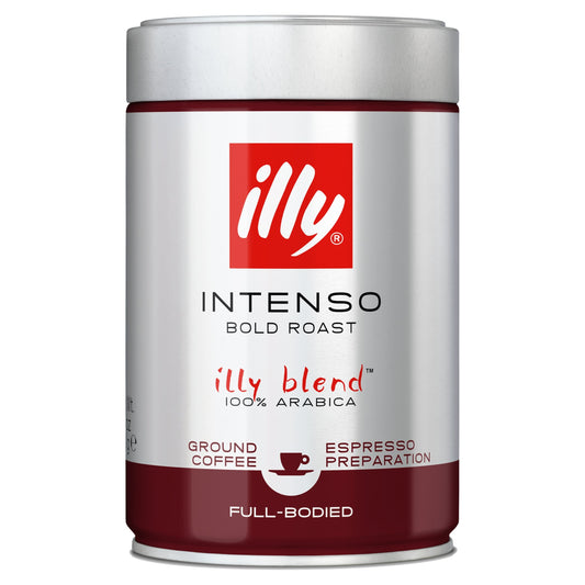 Illy Dark Roast Espresso Machine Coffee 250 g