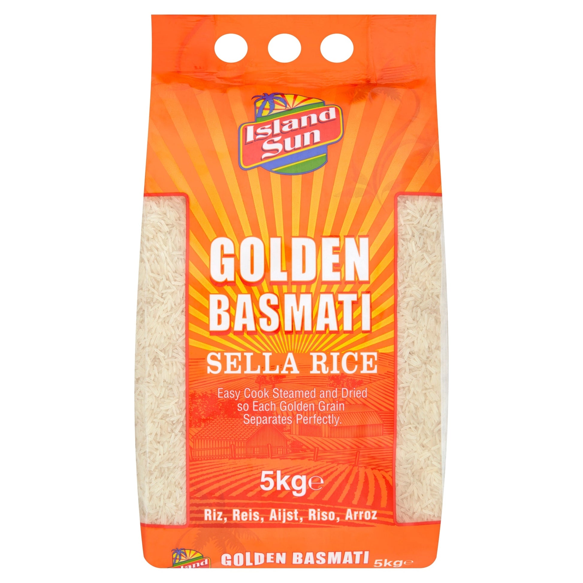 Island Sun Golden Basmati Sella Rice 5 kg