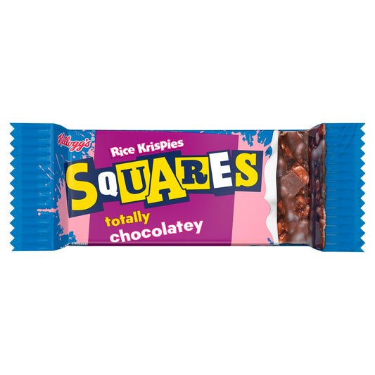 Kellogg's Rice Krispies Squares Cereal Bar Totally Chocolate Single 36 g
