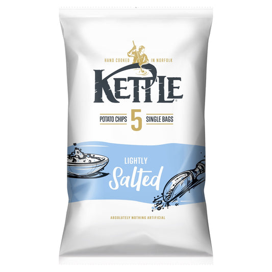 Kettle Lightly Salted Crisps 5 x 25 g