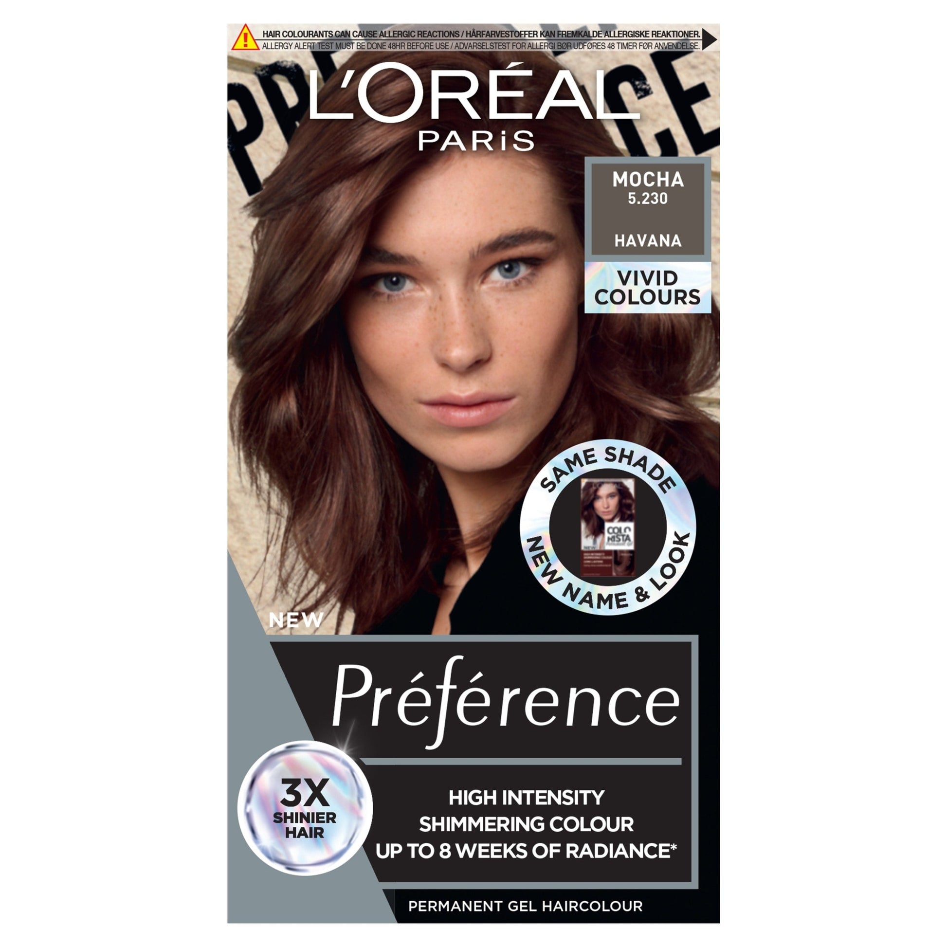 L'Oreal Paris Preference Vivids 5.23 Mocha Permanent Hair Dye