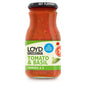 Loyd Grossman No Added Sugar Tomato & Basil Sauce 350 g