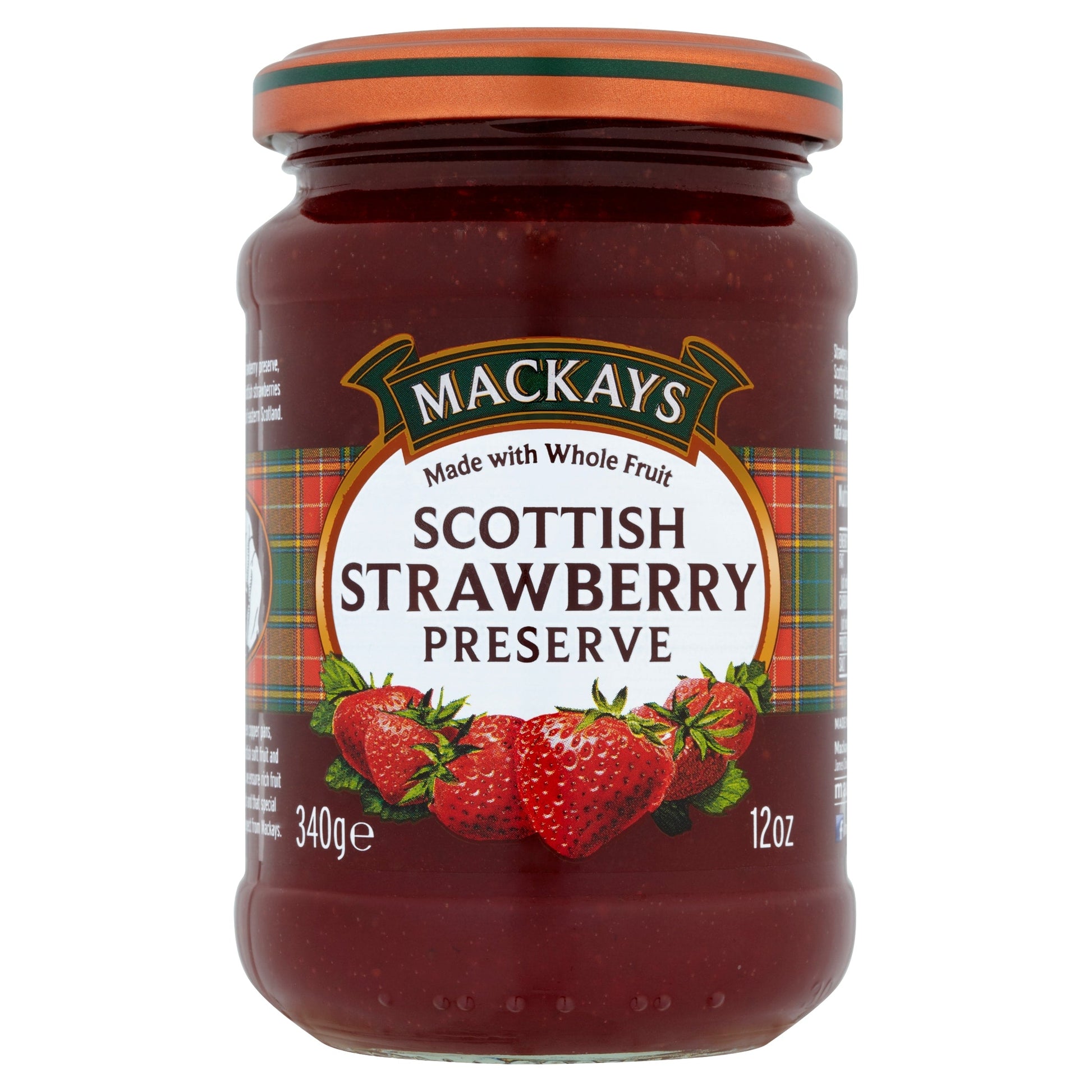 Mackays Scottish Strawberry Preserve 340 g