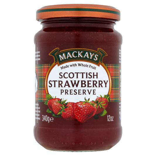 Mackays Scottish Strawberry Preserve 340 g