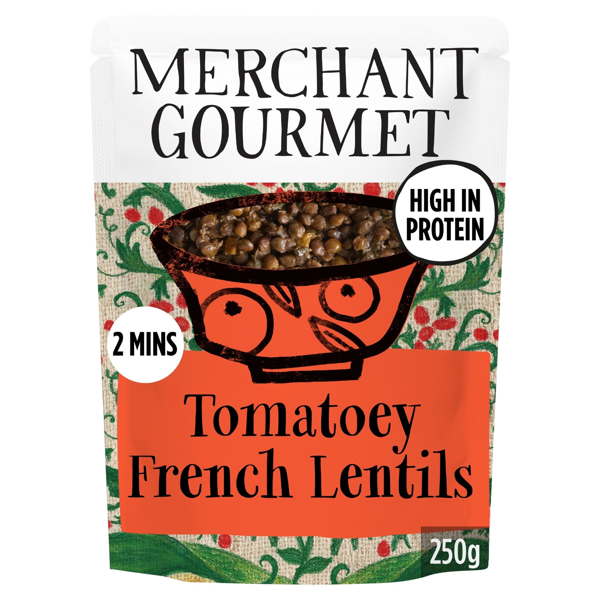 Merchant Gourmet Tomatoey Puy & Green Lentils 250 g