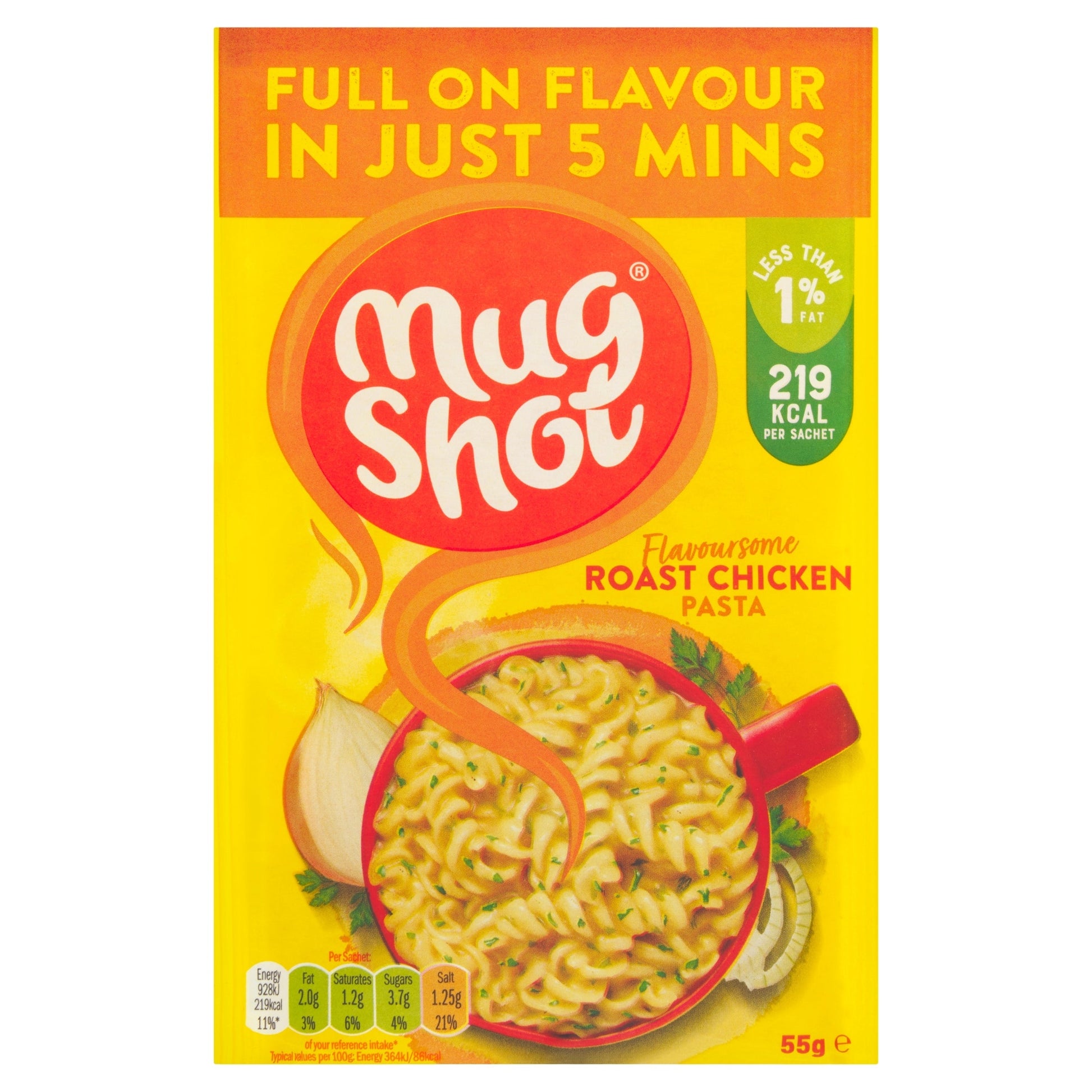 Mug Shot Pasta Roast Chicken 55 g
