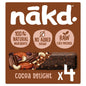 Nakd Cocoa Delight Bars Fruit Peanut 4 Pack 140 g
