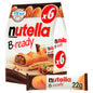 Nutella B-Ready Bars Multi-Pack 6 x 22 g 132 g
