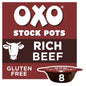 Oxo Beef Onion & Rosemary Stock Pots 8 Pack 160 g